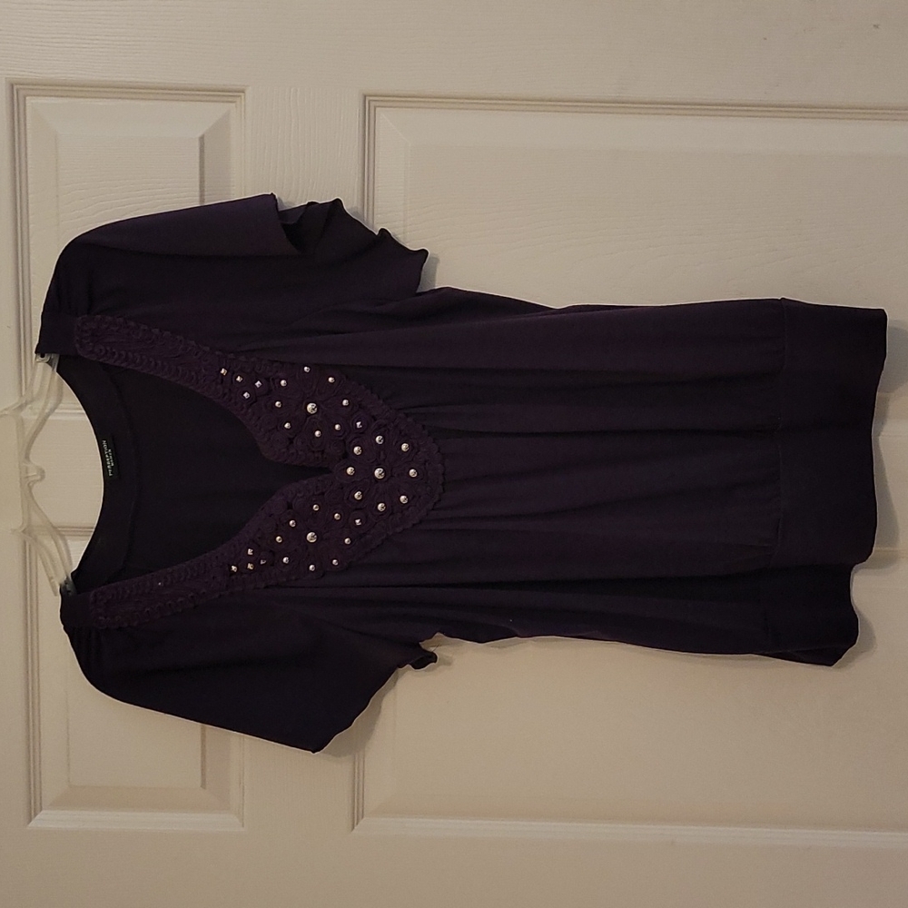 Purple blouse